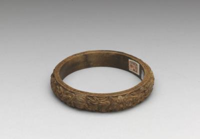 图片[3]-Agarwood bracelet carved with Eight Treasures decoration, Qing dynasty (1644-1911)-China Archive